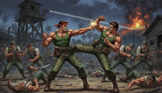 AC版『脱獄』捕虜収容所から己の拳で道を拓け！80年代アーケードの名作