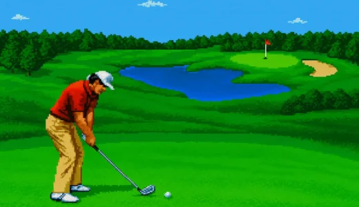 リアルな駆け引きが熱い！SNKスポーツゲームの原点、アーケード版『ファイティングゴルフ』